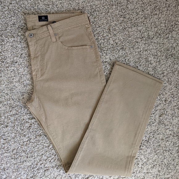 AG ADRIANO GOLDSCHMIED THE MATCHBOX Slim Straight, Beige, 36 - Picture 4 of 9